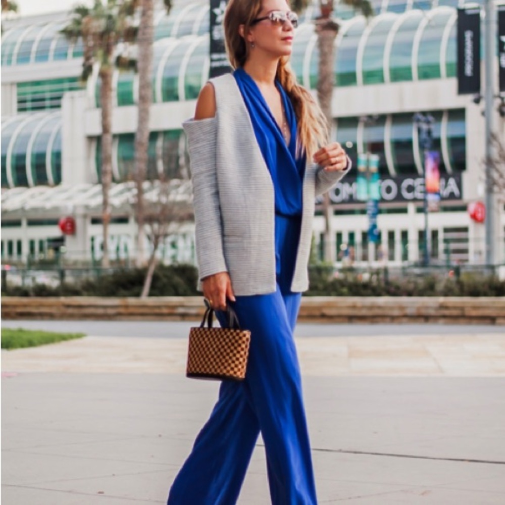 Shoulder Cut Out Blazer